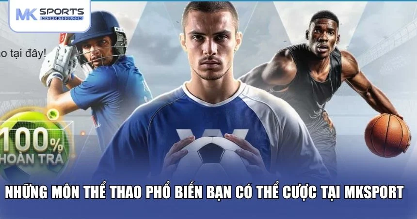 Những môn thể thao phổ biến bạn có thể cược tại MKSPORT